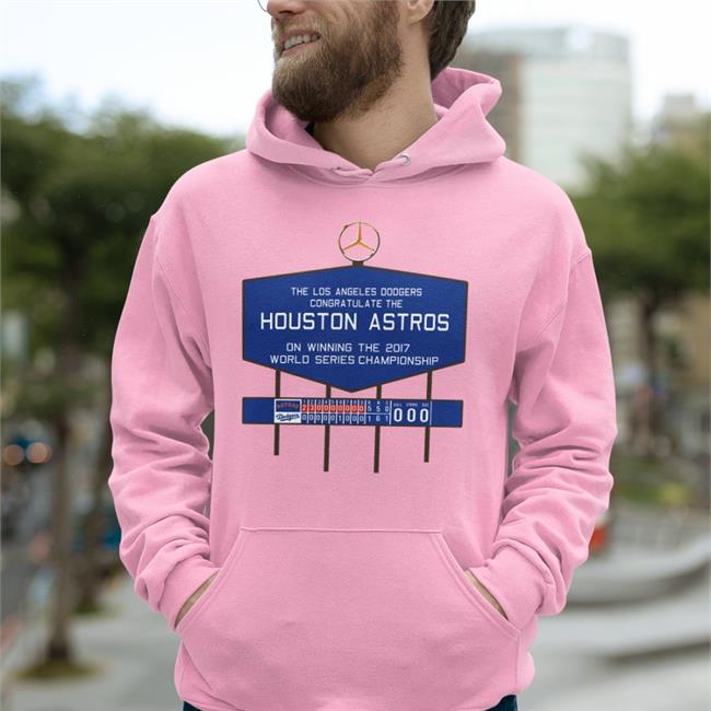 The Los Angerles Dodgers Congratulate The Houston Astros On Winning The 2017 New Shirt