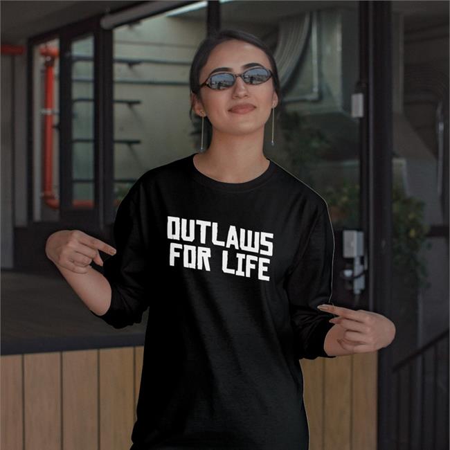 Kevin McAllister Outlaws For Life Long Sleeve T Shirt Rockstargames Store