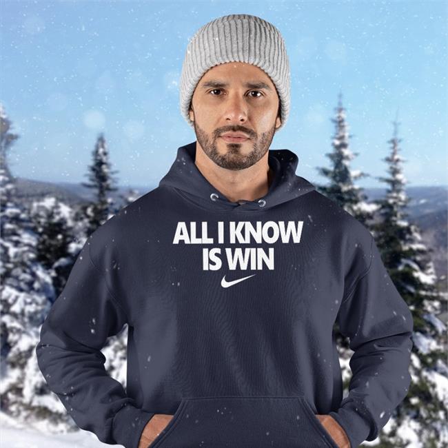 Chicagobulls All I Know Is Win Shirt