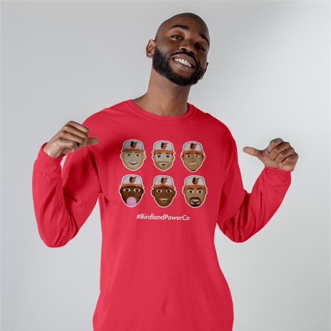 Birdland Power Co Homerun Emoji Hoodied Sweatshirt