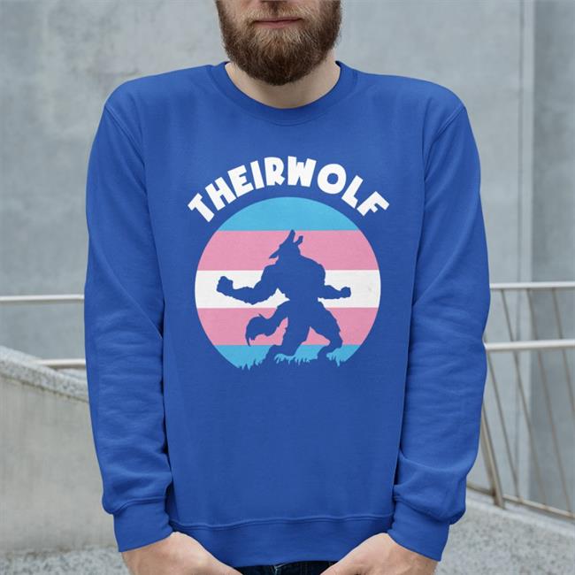 Theirwolf Trans Pride Lgbt Tee Shirt