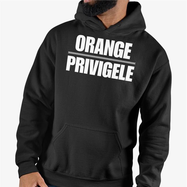 Orange Privilege Shirt Juice Davis Orange