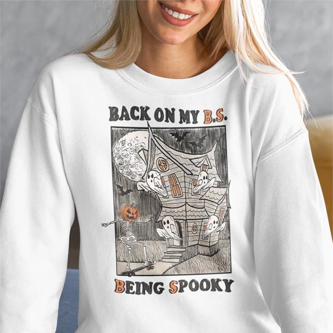 Jmcguires Back On My Bs Being Spooky Shirt Back On My Bs Being Spooky New Shirt