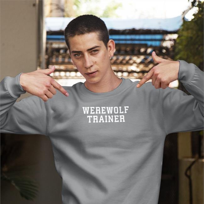 Twin Tail Creations Werewolf Trainer Sweatshirt Black