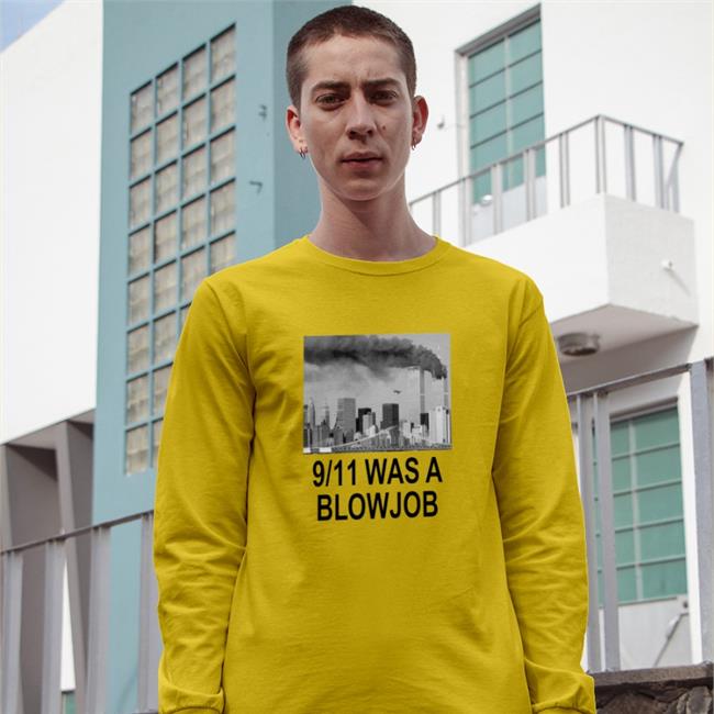 9/11 Was A Blowjob Shirt Shirts With Threatening Auras White