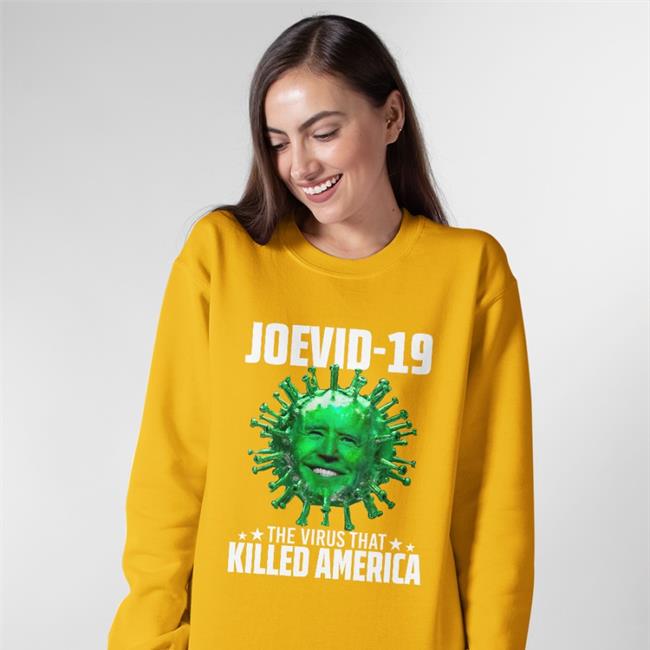 Joevid 19 The Virus That Killed America Tee Shirt