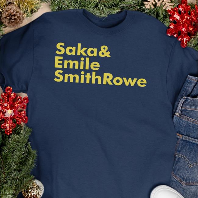 Fk Fkhanage Saka Emile Smith Rowe T Shirts