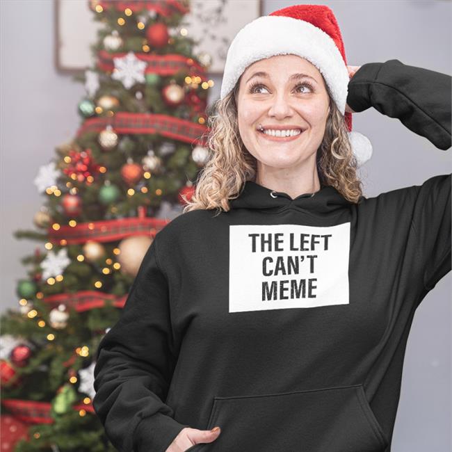 Benny Johnson Wearing The Left Can't Meme Shirt