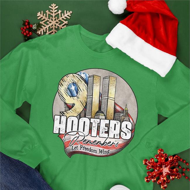 Hooters Remembers 9-11 Never Forget T Shirt