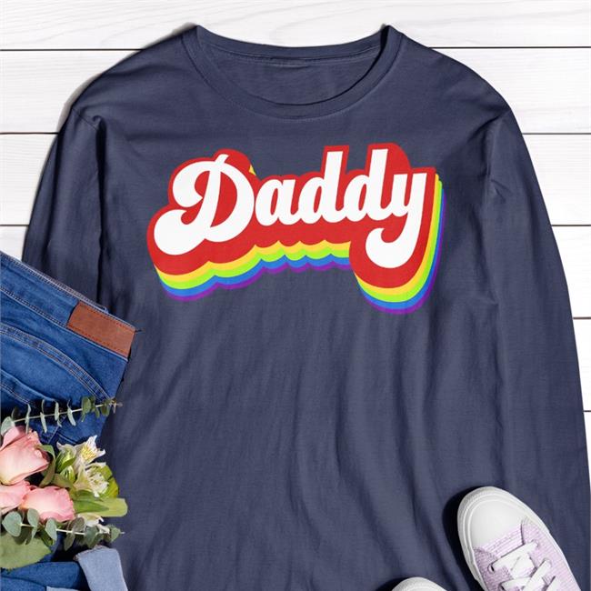 Con O'neill Wearing Daddy Pride Shirt