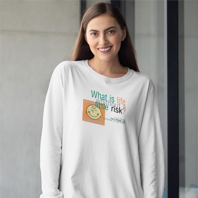 What Is Life Without A Little Risk Hoodie Poorly Translated Shirts Poorly Translated Shirts What Is Life Without A Little Risk Sweatshirt
