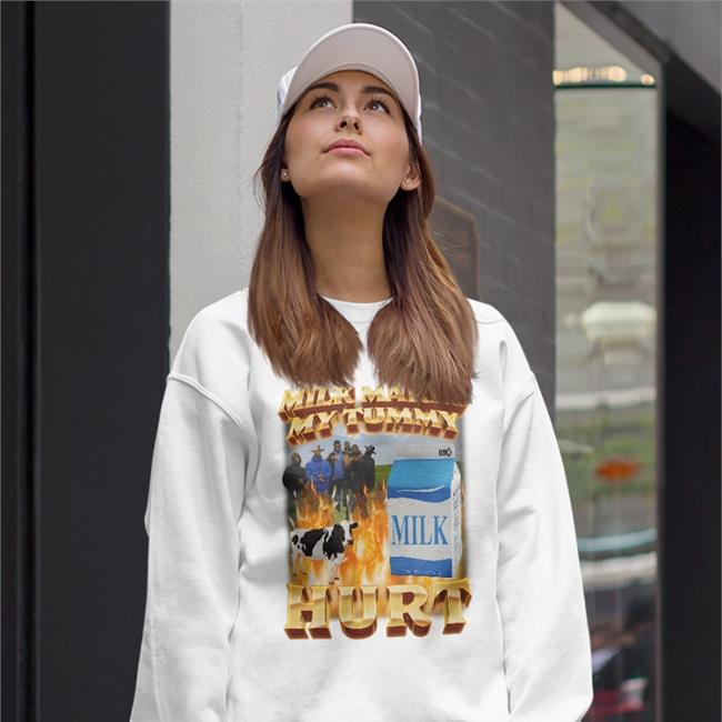 Swag Stimulus Milk Makes My Tummy Hurt Shirt Swagstimulus