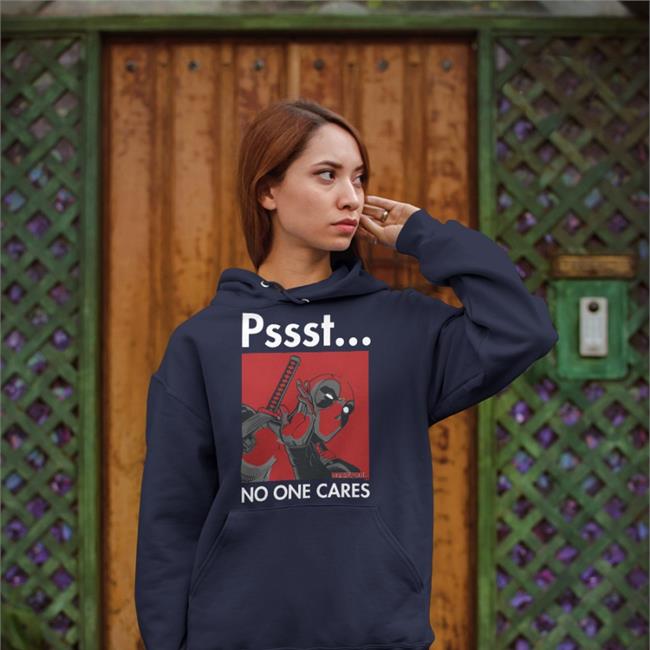 Gwen Stacy Pssst No One Cares Deadpool T Shirt