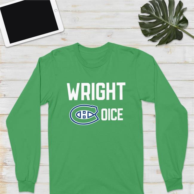 Wright Oice Shirt Carlo Colaiacovo Montreal Canadiens Wright Oice Shirt
