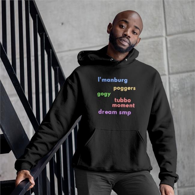 I'manburg Poggers Gogy Tubbo Moment Dream Smp Shirt Mcyt Burner