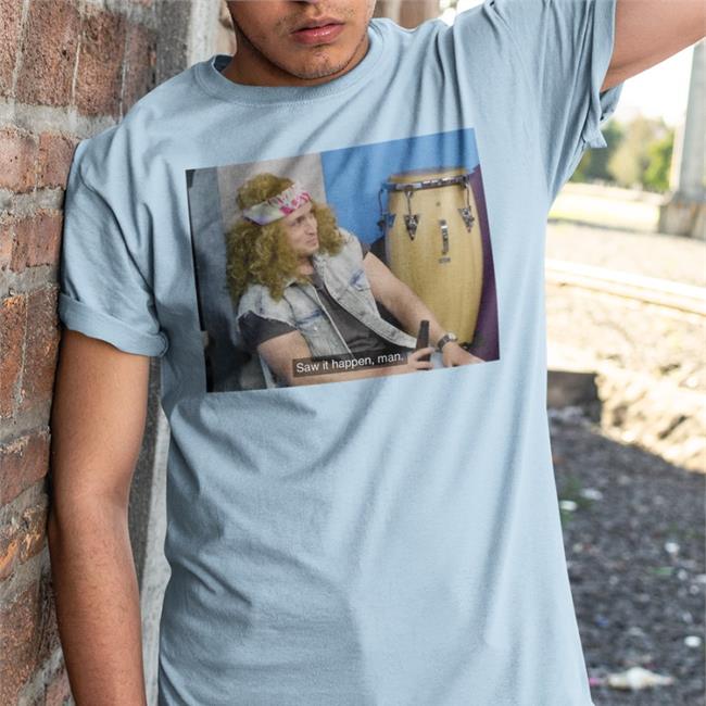Nick Luciani Saw It Happen, Man Tee Shirt Shayne Topp