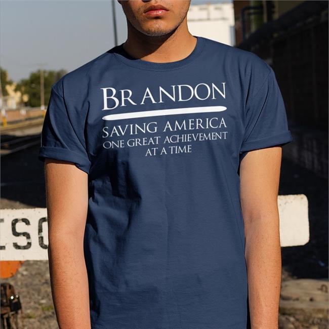 Schooley Brandon Saving America One Great Achievement At A Time Hooded Sweatshirt Grateful Jenn