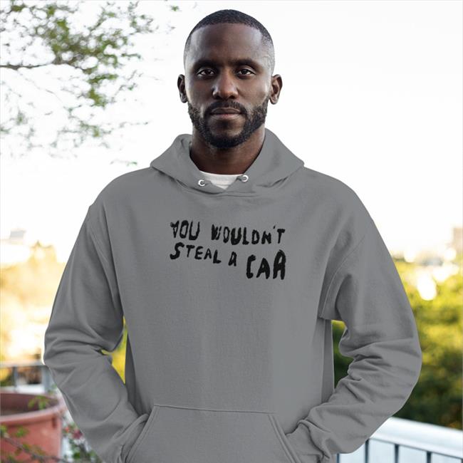 Adam Clarkson You Wouldn't Steal A Car Funny T Shirt White