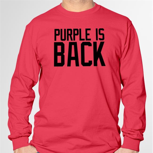 Purple Is Back Tee