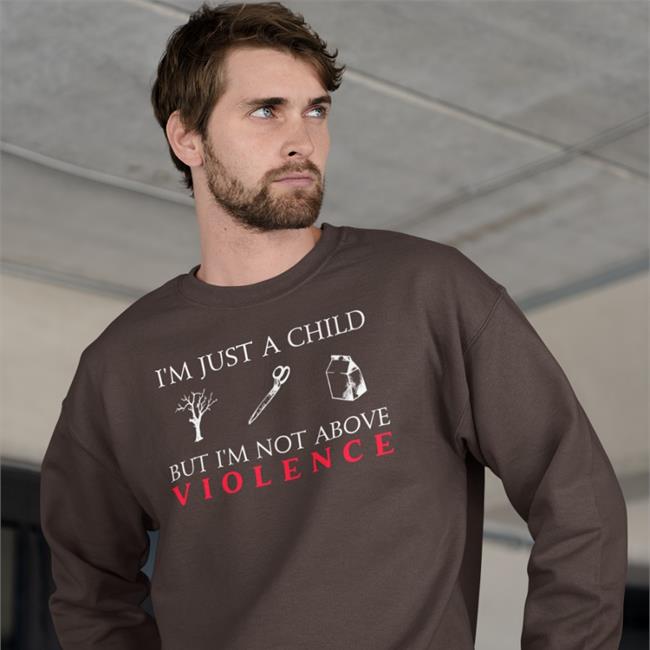 I'm Just A Child But I'm Not Above Violence Hoodie Freezer Bride Merch Ethel Cain