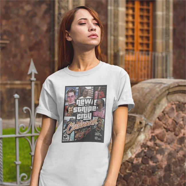 New Stripe City Cincinnati Shirt Ace Boogie Newstripecity Store