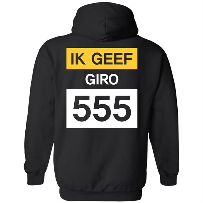 Geef Nu Giro 555 Shirt Jelle BrandtCorstius Geef Nu Giro 555 Shirt Jelle BrandtCorstius