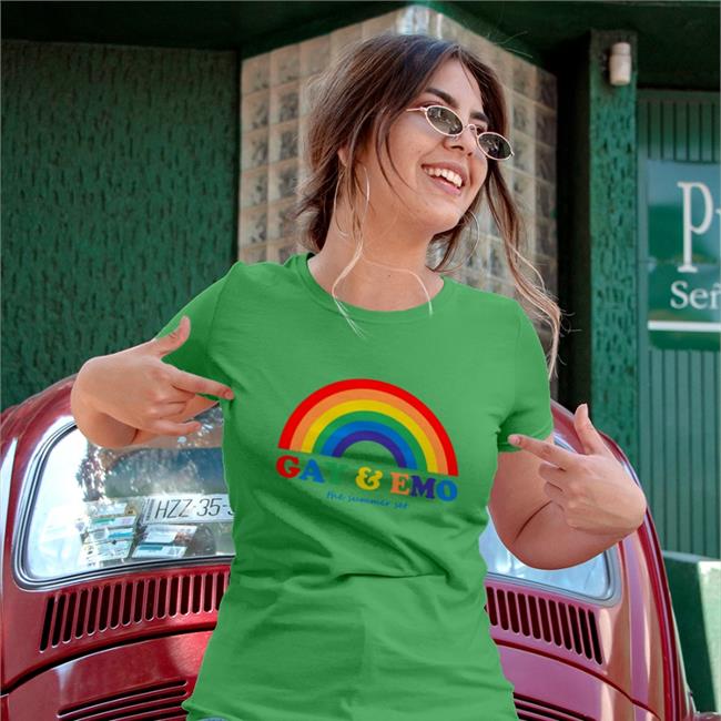 Gay And Emo T Shirt