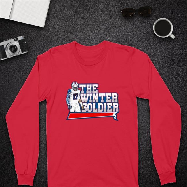 Circling The Wagons Merch Buffalo Bills Josh Allen The Winter Soldier Shirt