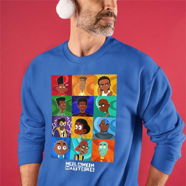Hippy Potter Store Black Boys In Cartoons Melanin Matters Shirt Thaddeus
