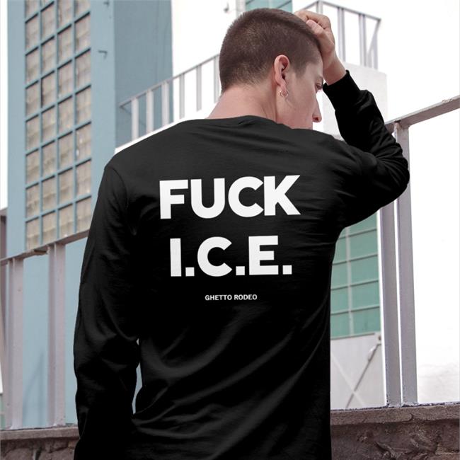 Doknowsworld No One Is Illegal On Stolen Land Fuck I.C.E Ghetto Rodeo Shirt Duunnoohh
