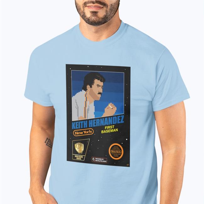 Keith Hernandez First Baseman New York T-Shirt Athlete Logos