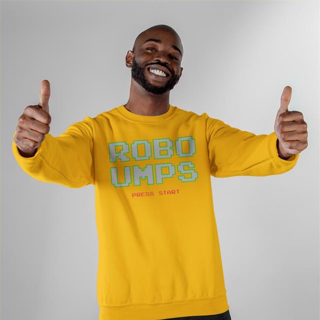 Obvious Shirts Store Robo Umps Hoodied Sweatshirt