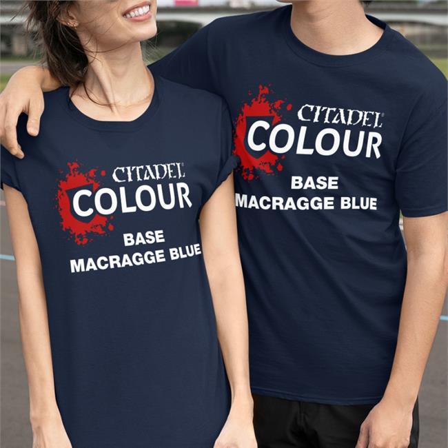 Warhammer Merch Citadel Colour Base Macragge New Shirt
