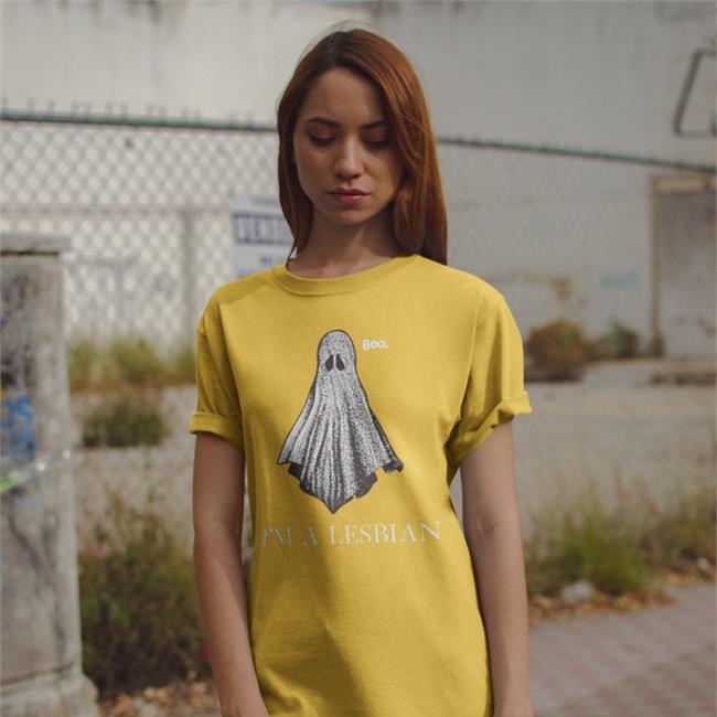 Luccainternational Store Boo I'm A Lesbian Shirts Lucca