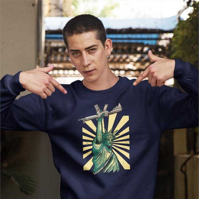 Kurt Schlichter Statue Of Liberty With Ar-15 Hoodie