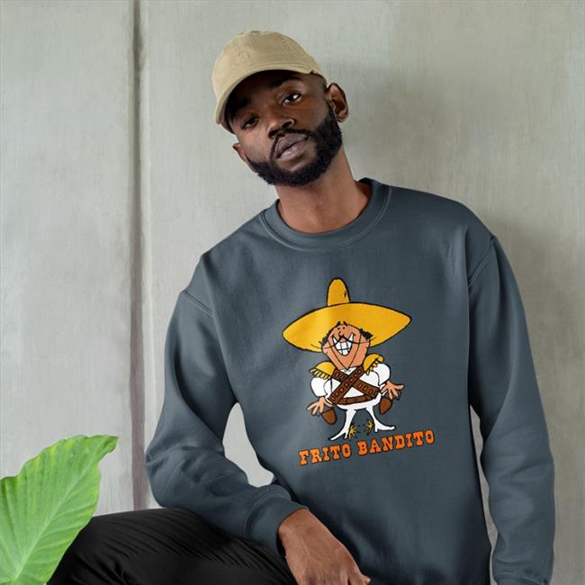 James Sowa Wearing Frito Bandito T-Shirt