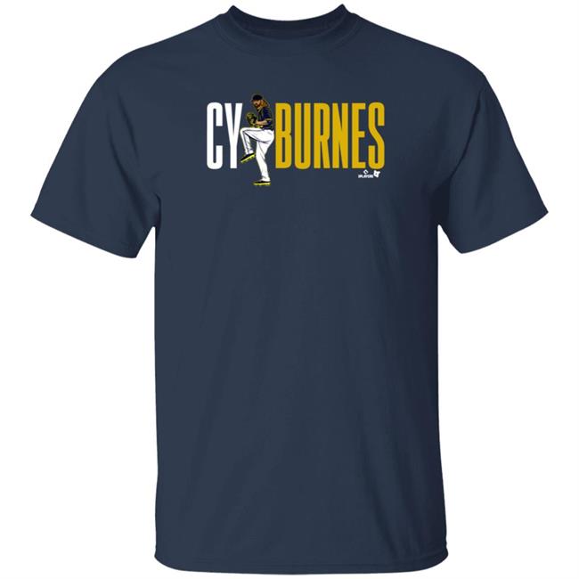 Breakingt Merch Cy Burnes Shirt Brew Crew Ball