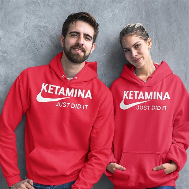 Ketamina Just Did It Tee Shirt Shirts That Go Hard Shop Shirts That Go Hard Shop Ketamina Just Did It Funny T Shirt Black