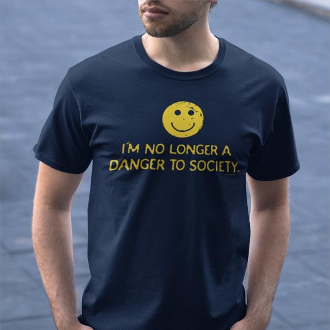 I'm No Longer A Danger To Society Hoodie Canaryyblue