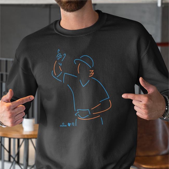 Breakingt Merch Neon Brett Baty T Shirt