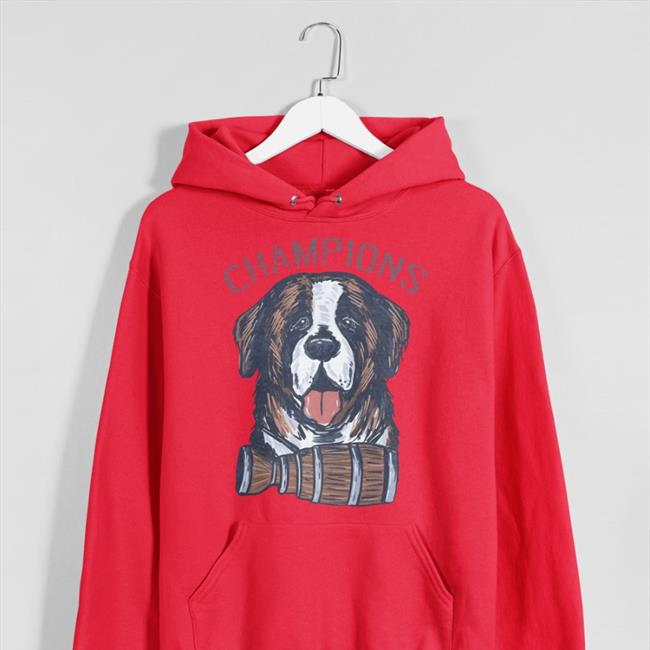 Spittin' Chiclets Col Dog Champs Hoodie Barstool Sports Merch