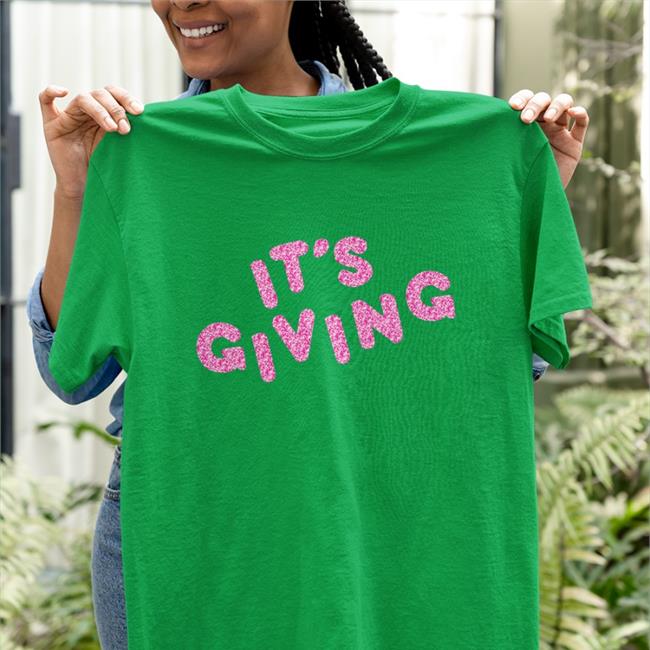 It's Giving Logo Shirt Doja Cat Itsgivingwebsite Merch