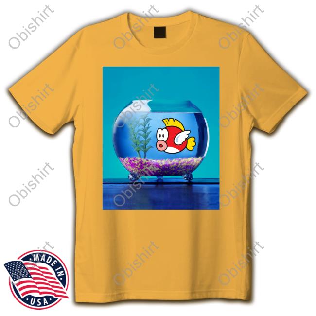 Aquarium With Cheep-Cheep Super Mario T Shirt