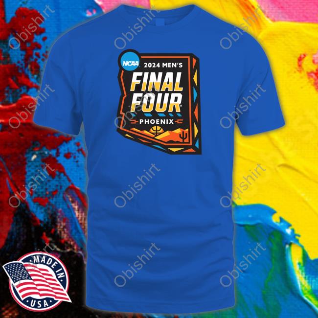 Jim Weber Ncaa 2024 Men's Final Four Phoenix Logo Tee Mfinalfour