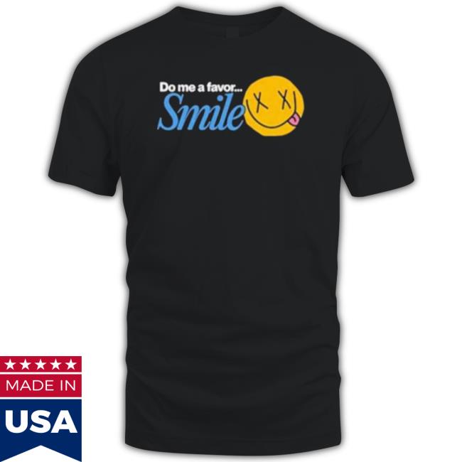 Bobby Mares Merch Do Me A Favor Smile Black Sweater