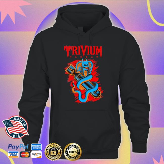 Trivium Hangar Cobra Bomb Sweater Trivium Hangar Cobra Bomb Shirts