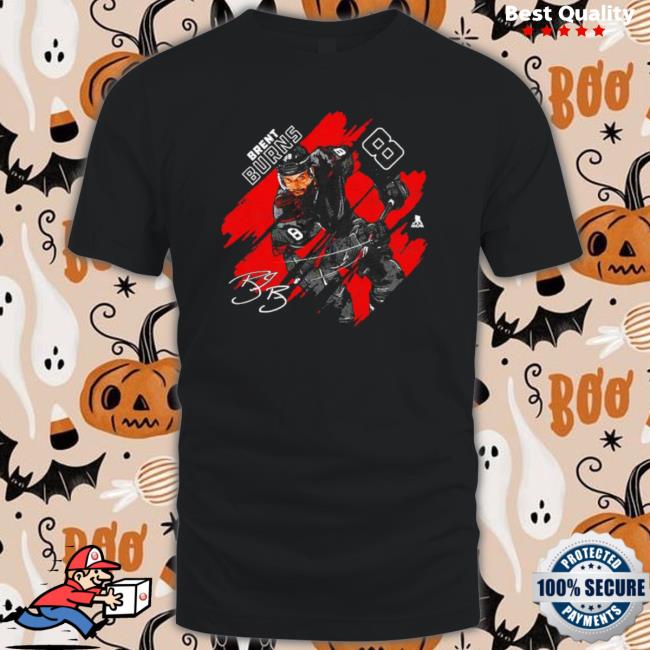Brent Burns Stripes Carolina Hockey Sweatshirts Brent Burns Stripes Carolina Hockey T-Shirt