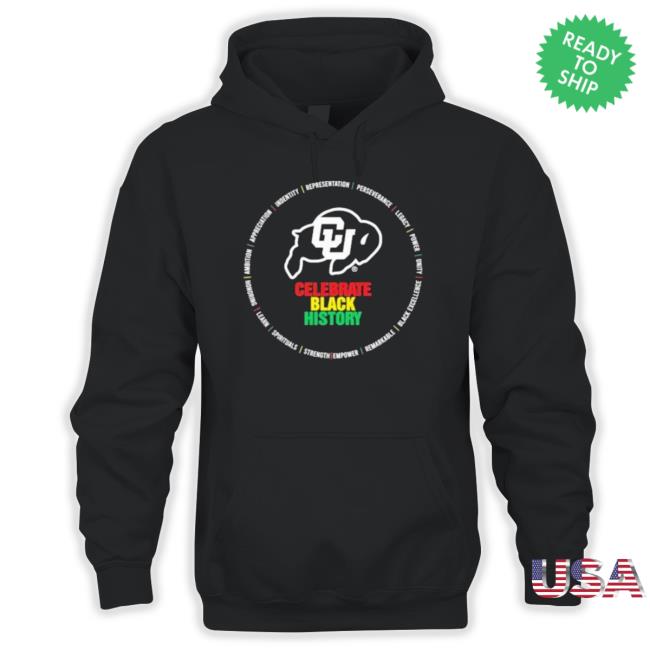 Official Cubuffswbb Gobuffs Celebrate Black History Tee