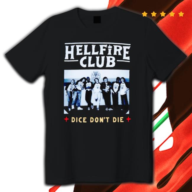 Stranger Things Hellfire Club Dice Don’T Die Group Picture Sweatshirt