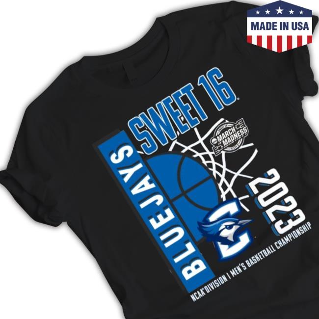 Creighton Bluejays 2023 Ncaa Men’S Basketball Tournament March Madness Sweet 16 Shirt